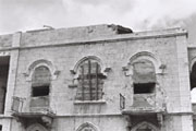 Wallscape remaining from the 1948 War, Jerusalem